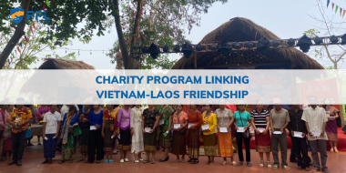 Charity program linking Vietnam-Laos friendship